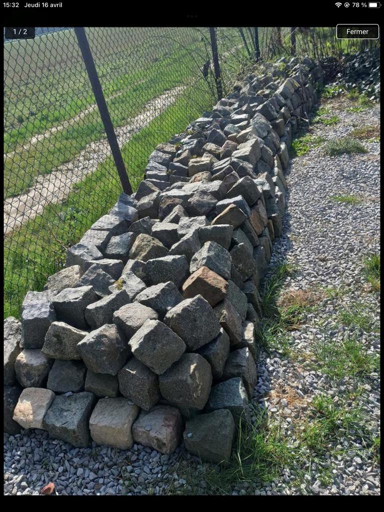PAVÉS DE RUE, Jardin & Terrasse, Comme neuf