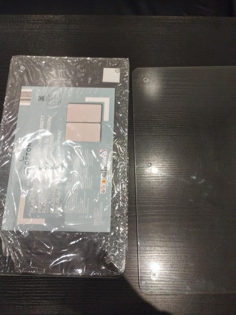 Snijd plank, glas, Ophalen