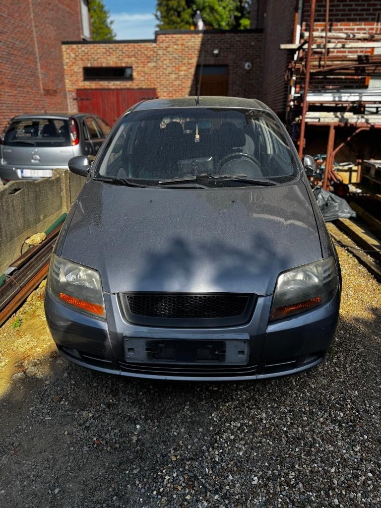 Chevrolet kalos 1.2 Export!!!!, Auto's, Chevrolet, Voorwielaandrijving, Stof, Zwart, Kalos