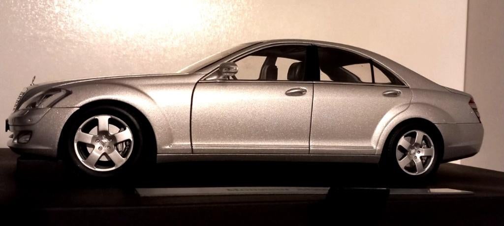 1/18 Mercedes-Benz S-Klass S 500L W221 2005 AUtoart Promo, Hobby en Vrije tijd, Modelauto's | 1:18, Ophalen of Verzenden, Nieuw