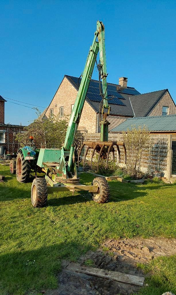 Hydraulische kraan, Zakelijke goederen, Machines en Bouw | Kranen en Graafmachines, Kraan, Ophalen