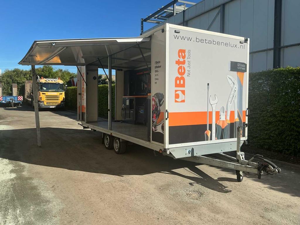 Remorque 2017 WM Meyer Mobile Workshop BETA Benelux, Utilisé