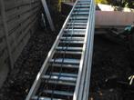 alu ladder solide 3 x 5 meter, Ophalen, Gebruikt, Ladder, Opvouwbaar of Inschuifbaar