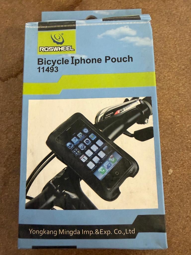 Roswheel Bicycle iPhone Pouch – Handlebar Phone Holder – New, Fietsen en Brommers, Fietsaccessoires | Fietskleding, Nieuw, Ophalen