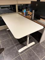 IKEA Bekant Bureau 160x80, Maison & Meubles, Bureaux, Enlèvement, Réglable en hauteur, Comme neuf, Bureau