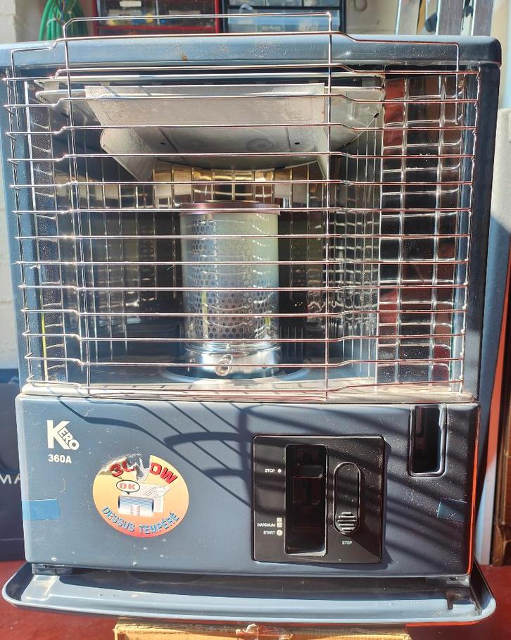 Petroleumkachel, Huis en Inrichting, Kachels, Gebruikt, Vrijstaand, Petroleumkachel, Overige brandstoffen, Ophalen