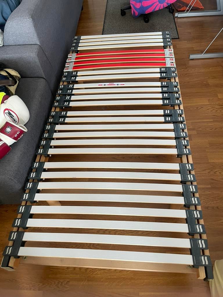 Matralat bedbodem, Ophalen, Zo goed als nieuw, Eenpersoons, Bedbodem