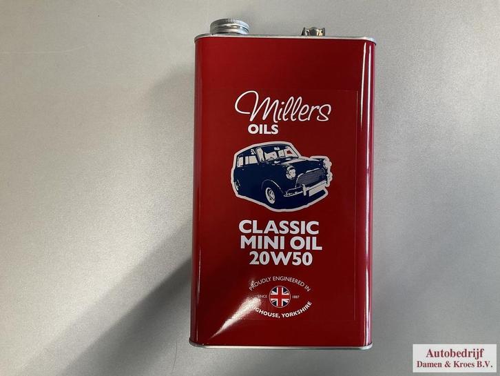 Miller Oils Classic MINI Oil 20W50 5 liter, Autos : Divers, Produits d'entretien, Enlèvement ou Envoi