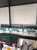 Marklin 3 wagons, Enlèvement ou Envoi, Wagon, Utilisé, Courant continu ou Courant alternatif