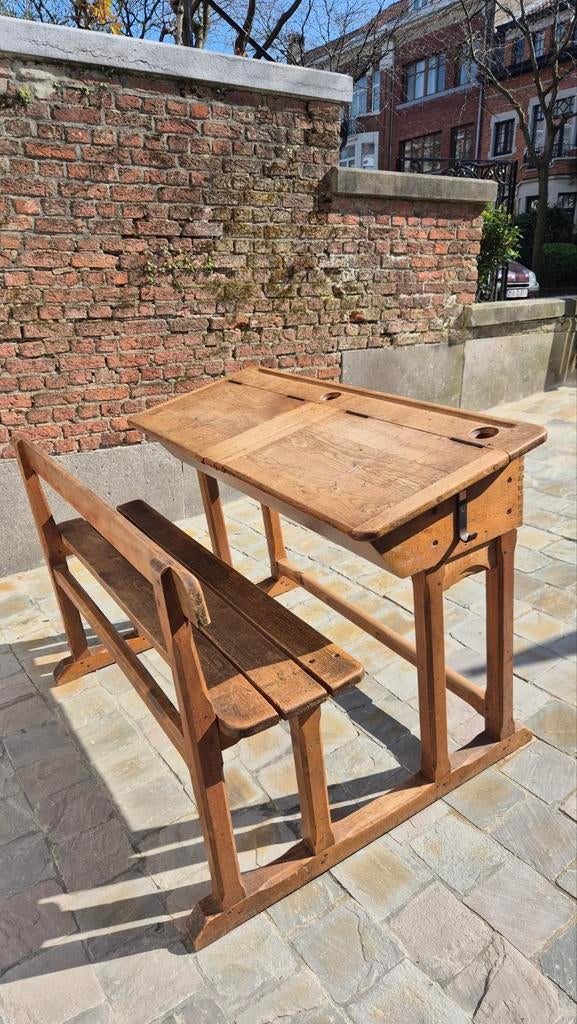 Bureau ecole enfant vintage authentique, Maison & Meubles