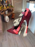 Metalen hoge schoen decoratie, Diversen, Ophalen, Gebruikt