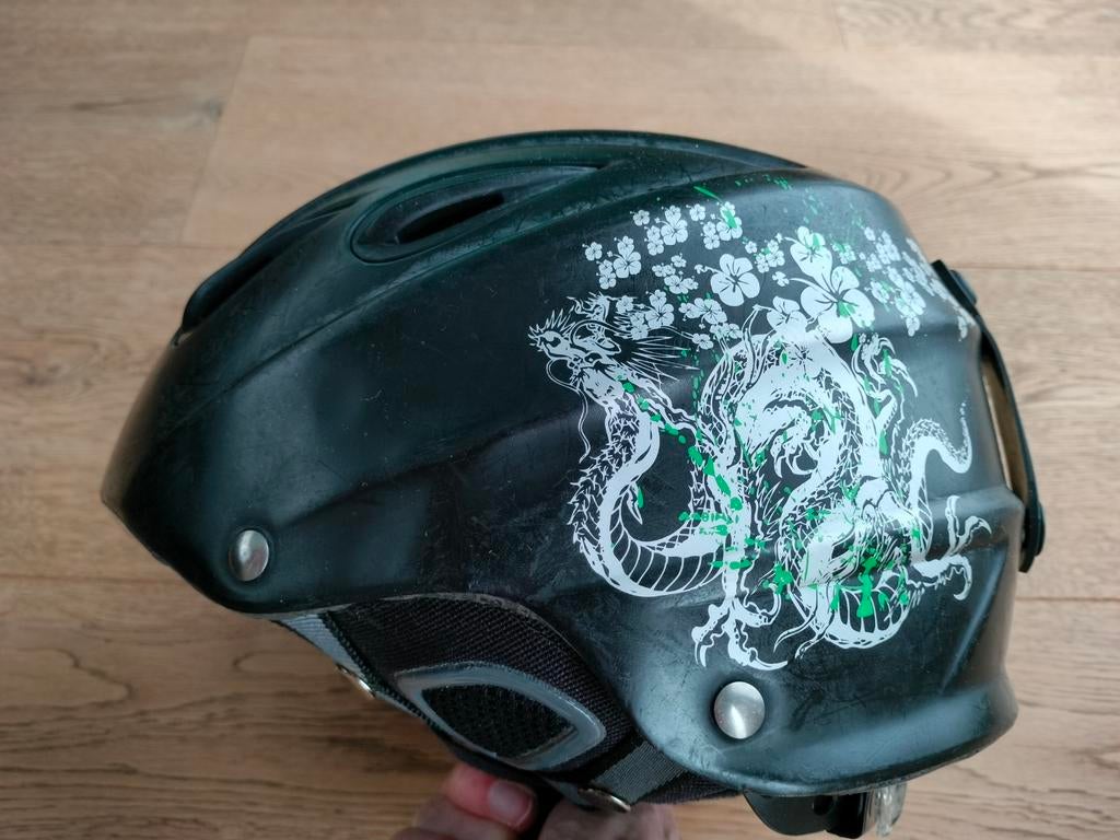 Skihelm zwart unisex - Alpina - maat S, Overige merken, Gebruikt, Overige typen, Ophalen of Verzenden