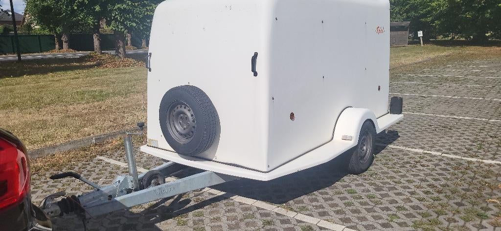 Gesloten trailer dailery rebel, Autos : Divers, Remorques, Enlèvement, Utilisé
