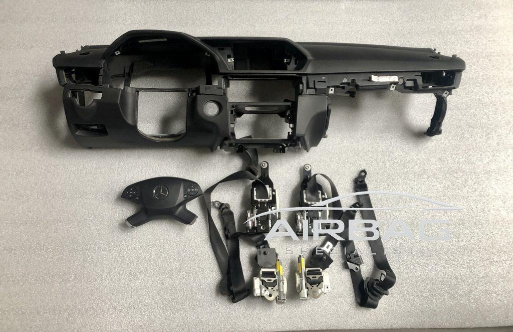 MERCEDES E-klasse W212 2009-2014 airbag set 21286001029 2126, Gebruikt, -, Ophalen of Verzenden, -