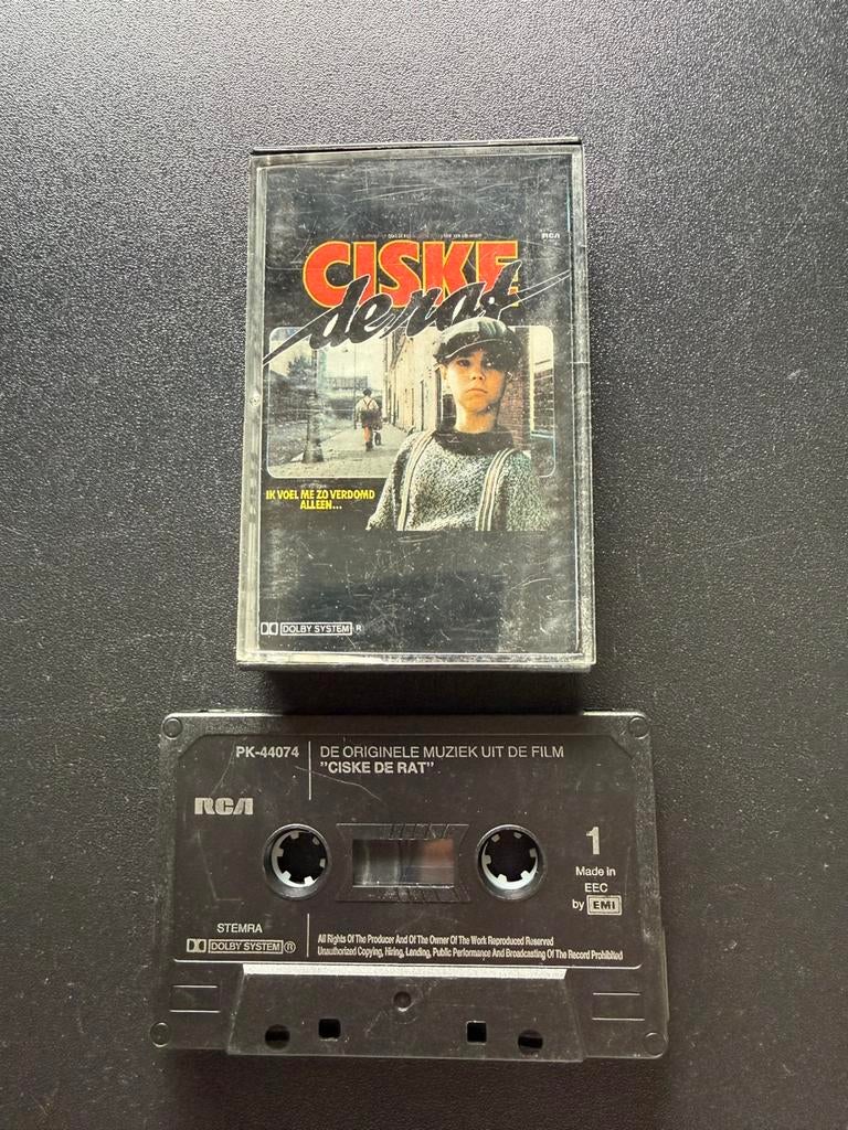 Ciske de rat - ik voel me zo verdomd alleen - muziekcassette, Ophalen of Verzenden, Zo goed als nieuw