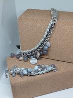 Staal en halfedelstenen Titto juwelenset, Ophalen of Verzenden