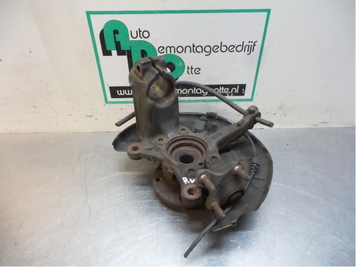 Fusee rechts-voor van een Volkswagen Golf (Golf 09-), Auto-onderdelen, Ophanging en Onderstel, Volkswagen, Gebruikt, 3 maanden garantie