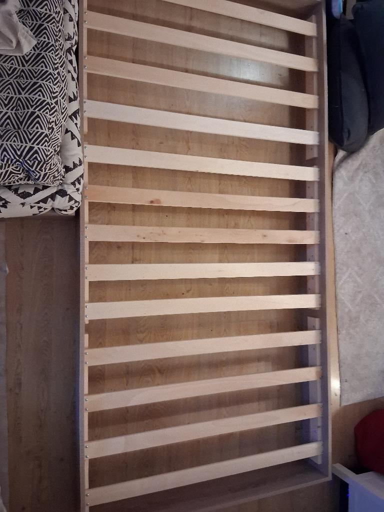 Lit sommier, 100 cm, Autres couleurs, Enlèvement, 200 cm