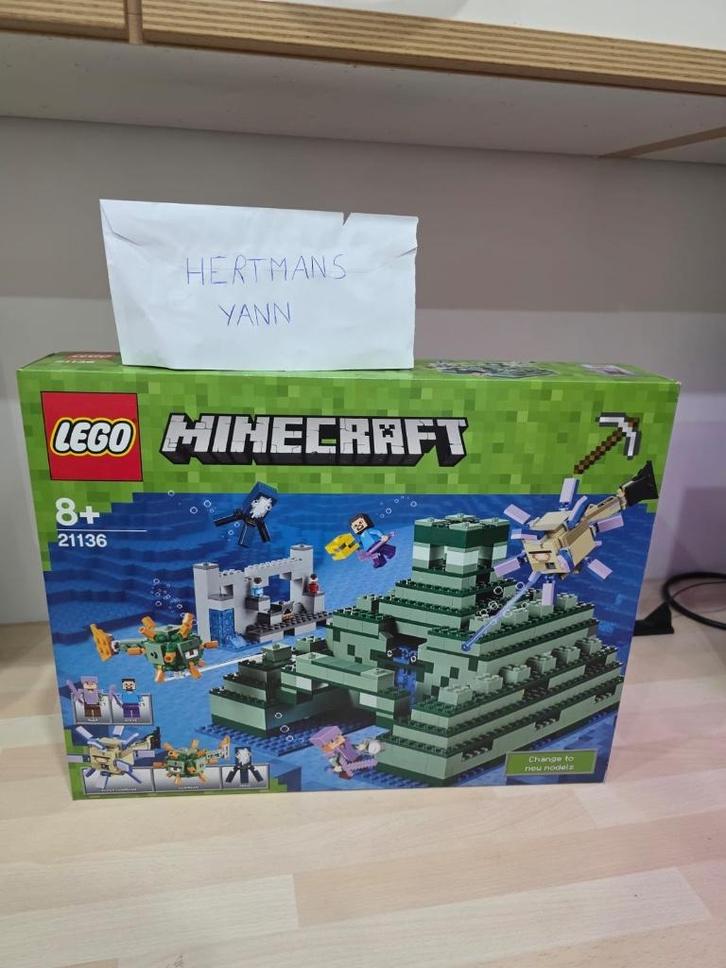 Lego Minecraft (21136), Kinderen en Baby's, Speelgoed | Duplo en Lego, Nieuw, Lego, Complete set, Compleet, Ongeopend/sealed, Minecraft