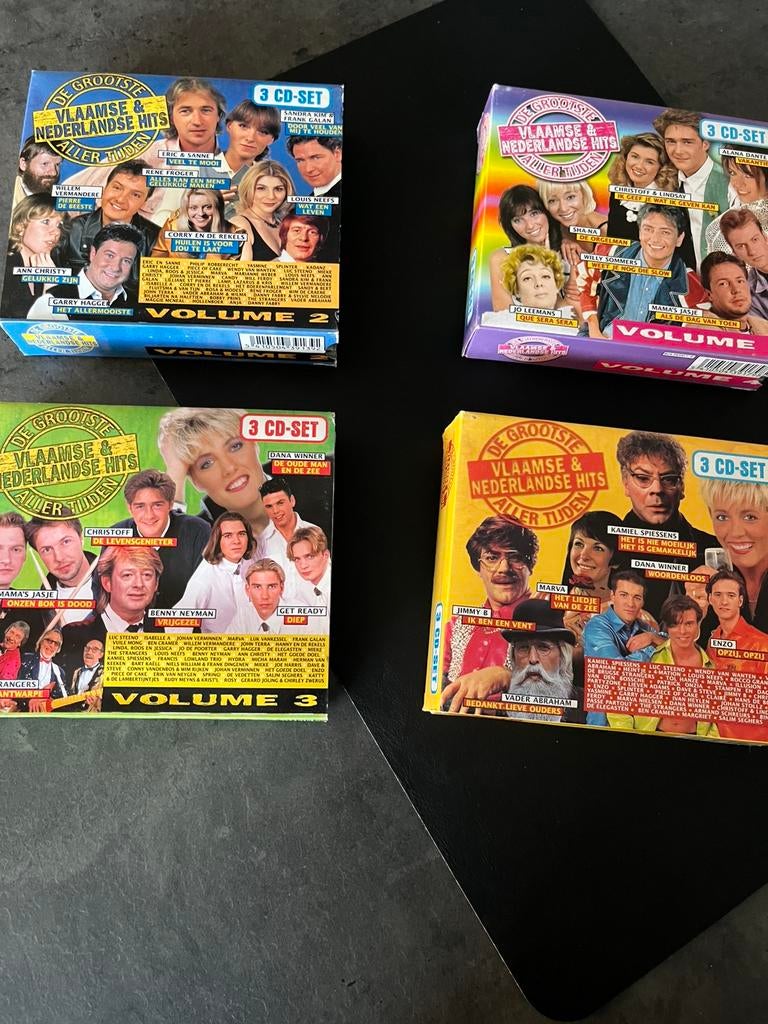 De Grootste Vlaamse & Nederlandse Hits Aller Tijden (4x3CD), Cd's en Dvd's, Ophalen of Verzenden, Zo goed als nieuw