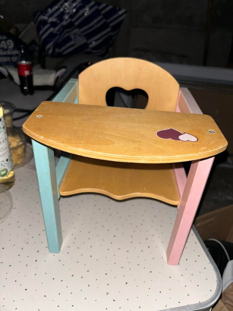 Poppen bankje, Ophalen, Zo goed als nieuw