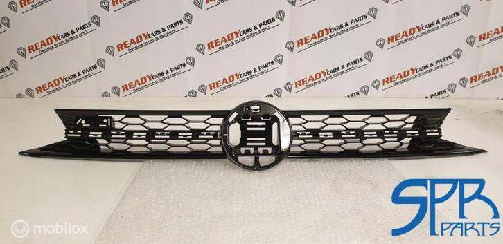 POLO 2G AW1 HOOGGLANS ZWART GTI Grille ZONDER LIJST EMBLEEM, Auto-onderdelen, Carrosserie, Volkswagen, Gebruikt, Ophalen of Verzenden