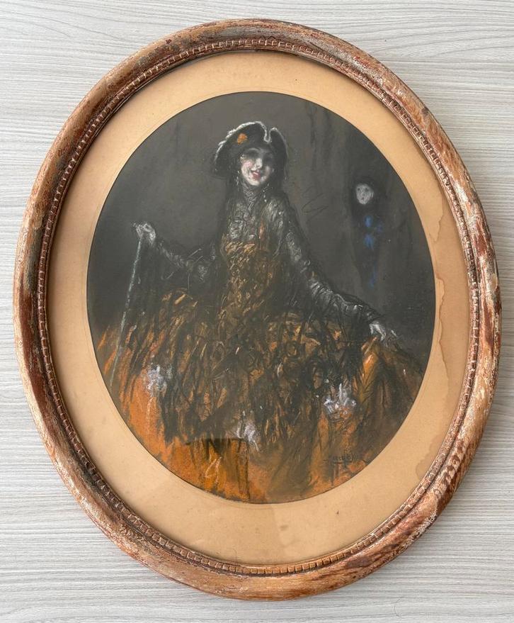 Marcel Bloch (1882-1966) - Cabaratière, Antiquités & Art, Art | Peinture | Classique, Enlèvement