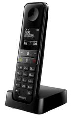 Téléphone fixe noir, Enlèvement, Utilisé, 3 combinés