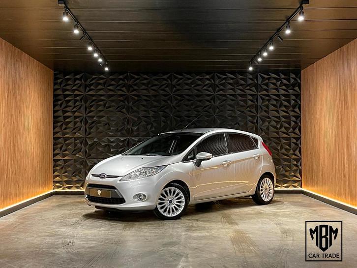 ✅Ford Fiesta 1.25i Titanium GARANTIE Airco Parksensor Bluet., Auto's, Ford, Bedrijf, Te koop, Fiësta, ABS, Airbags, Airconditioning