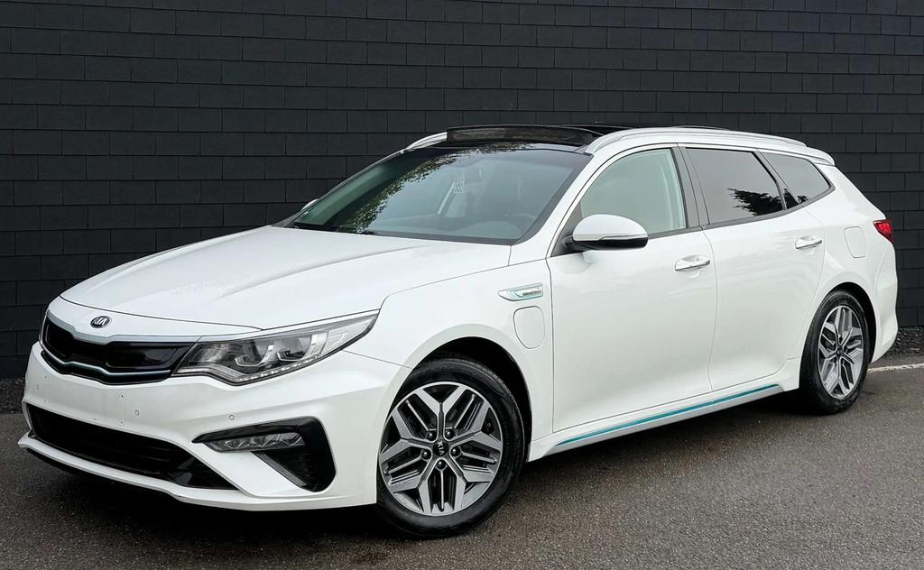 Kia OPTIMA SPORTSWAGON PHEV SW 2.0 GDi+NAVI+CAMERA+TOIT OUVR, Auto's, Automaat, 113 kW, Gebruikt, 4 cilinders