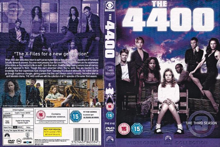 The 4400 seizoen 3, Cd's en Dvd's, Dvd's | Science Fiction en Fantasy, Zo goed als nieuw, Science Fiction, Boxset, Vanaf 12 jaar