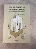 Een inleiding in de psychologie in 11 3/4 hoofdstukken, Boeken, Psychologie, Ophalen, Gert Storms