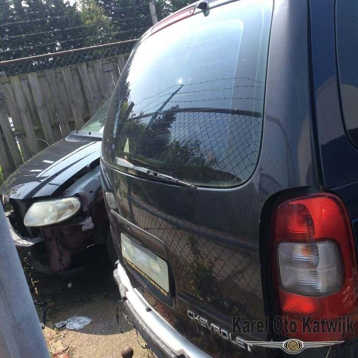 Achterklep Chevrolet Trans Sport 1998-2005 kleur blauw, Autos : Pièces & Accessoires, Carrosserie & Tôlerie, Haillon arrière, Chevrolet