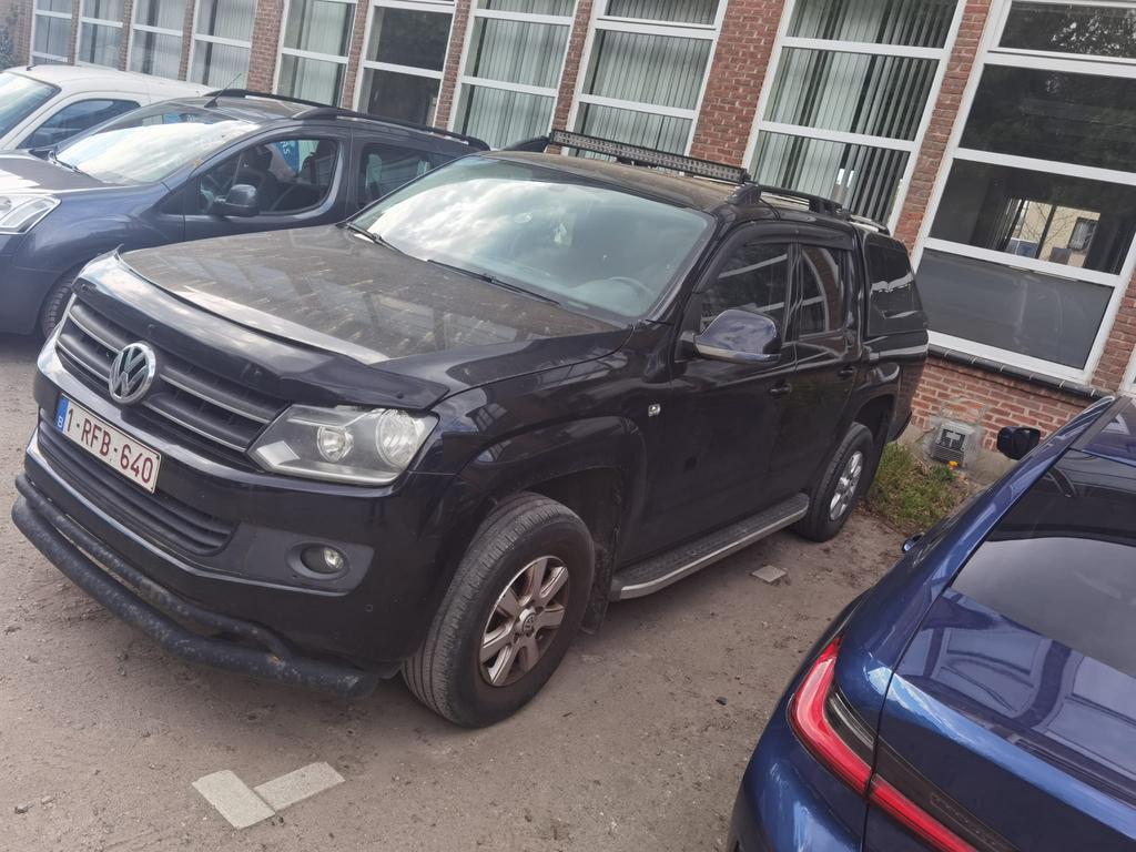 VW amarok full optie, Auto's, Volkswagen, Euro 5, Zwart, Zwart, Vierwielaandrijving