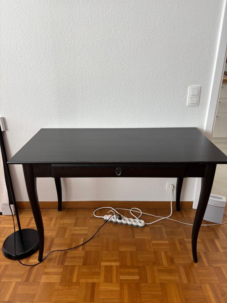 Bureau en bois avec tiroir, Maison & Meubles, Bureaux, Comme neuf, Enlèvement, IKEA, Bois