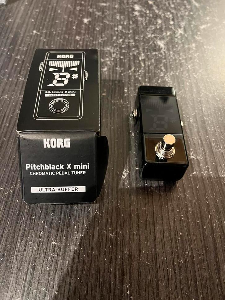 Korg Pitchblack X mini tuner (bijna nieuw), Muziek en Instrumenten, Effecten, Zo goed als nieuw, Overige typen, Ophalen of Verzenden