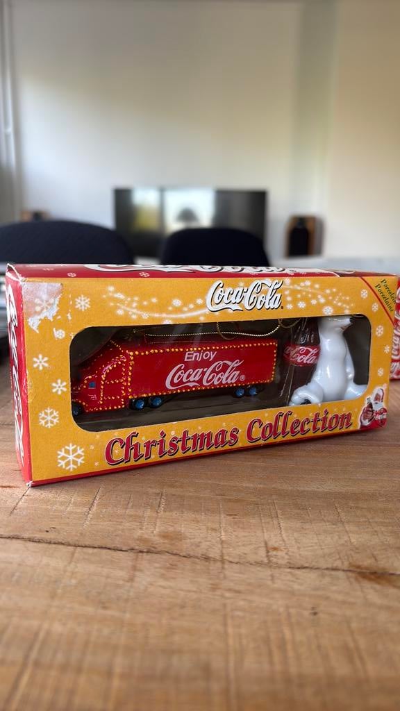 Porselijnen kerstversiering Coca-Cola Vintage, Ophalen of Verzenden, Gebruikt