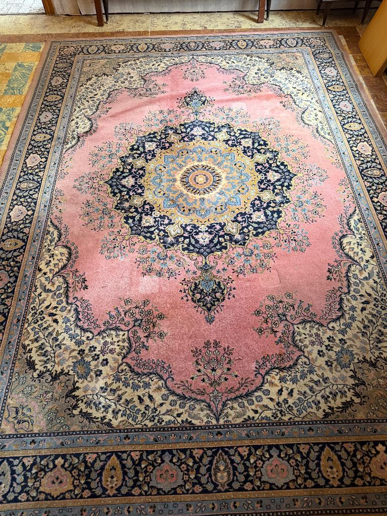 Oosters Tapijt, roze achtergrond, Ophalen