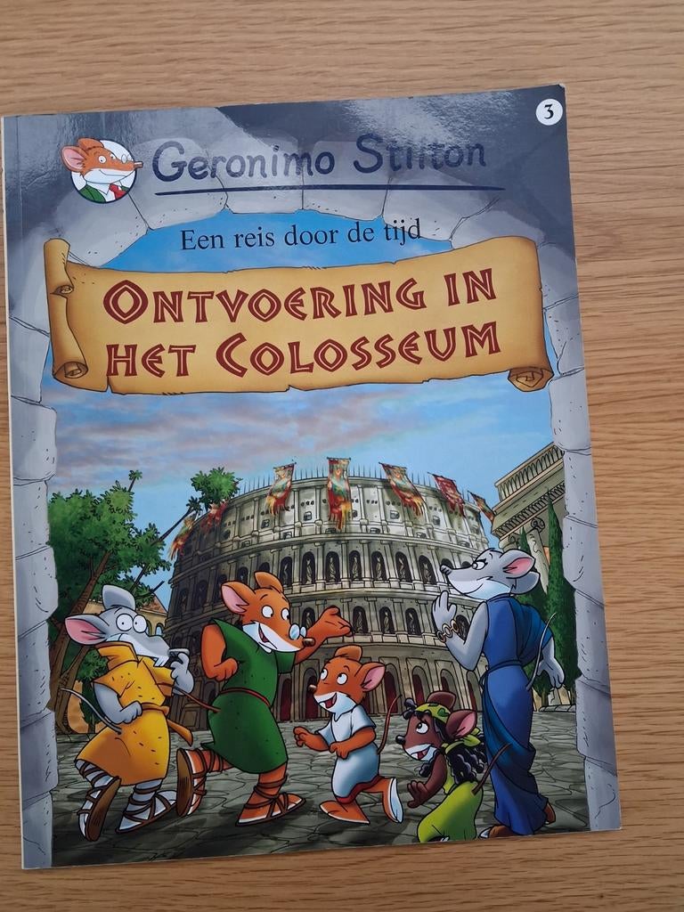 Geronimo Stilton - Stilton strip 3, Boeken, Ophalen of Verzenden, Geronimo Stilton