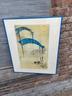 Eau forte  signe ossi czinner, Antiquités & Art, Enlèvement ou Envoi