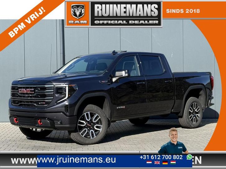 GMC SIERRA AT4 6.2L V8 420 PK / BPM VRIJ!! / VIRTUAL COCKPIT, Auto's, Overige Auto's, 4x4, Adaptive Cruise Control, Centrale vergrendeling