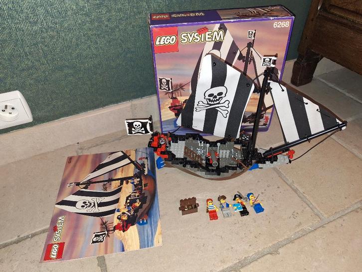 LEGO Vintage 6268 - Renegade Runner (1993) - Bateau Pirate, Enfants & Bébés, Jouets | Duplo & Lego, Comme neuf, Lego, Ensemble complet