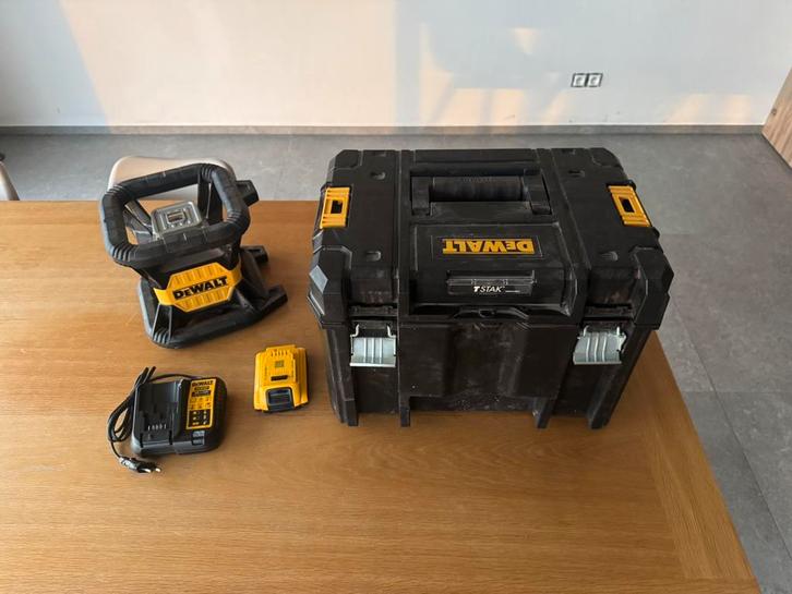 DeWALT DCE079G 18V Rotatie laser, Doe-het-zelf en Bouw, Gereedschap | Machine-onderdelen en Toebehoren, Zo goed als nieuw, Ophalen of Verzenden