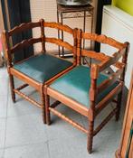 2 fauteuils, coin de feu, Antiquités & Art, Enlèvement