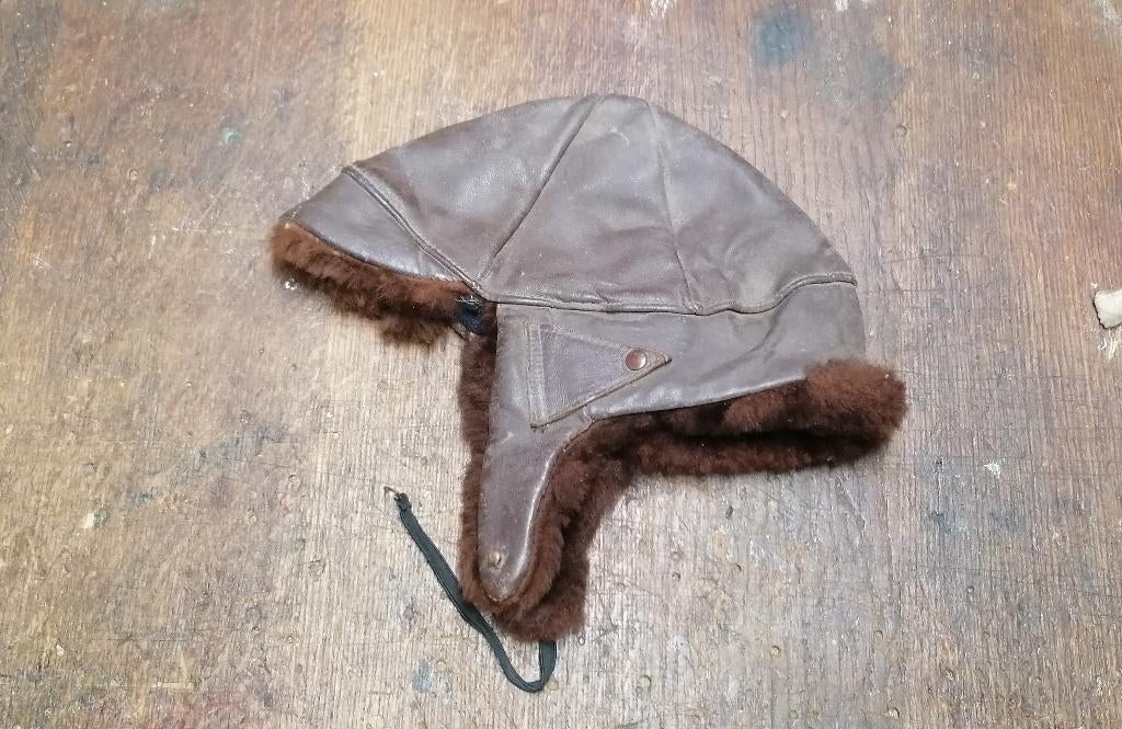Bonnet motocycliste aviateur 1930 WW2, Collections, Objets militaires | Général, Autres, Envoi