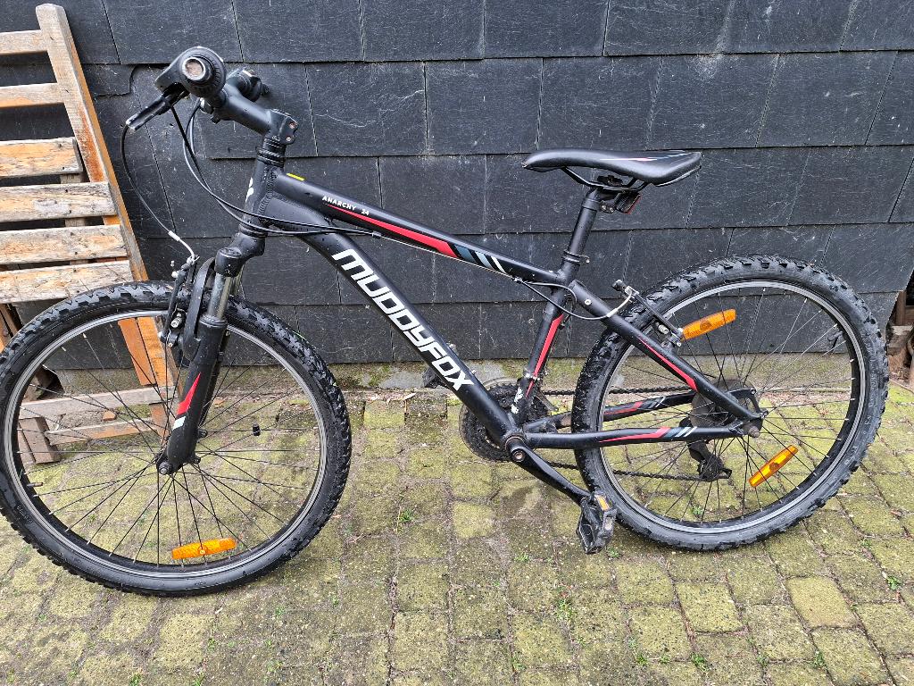 Muddyfox jongensfiets maat S 24 inch, Ophalen, Versnellingen, Muddyfox, Gebruikt
