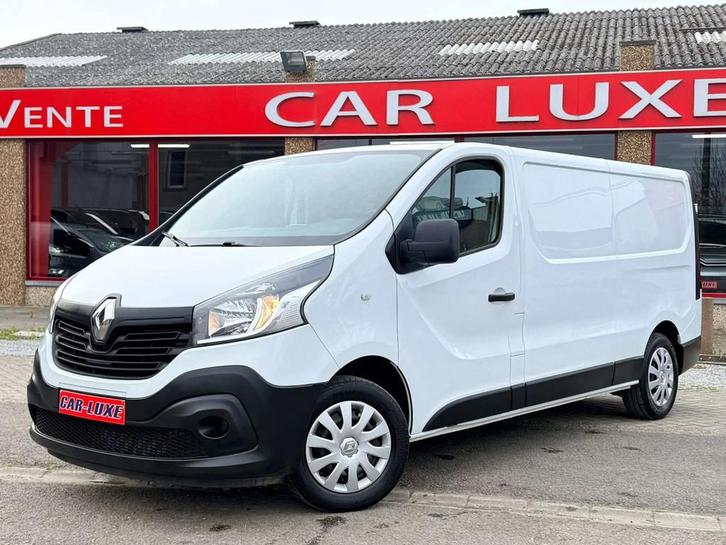Renault Trafic 1.6 DCI L2 H1 CAM GPS UTILITAIRE 3 PLACES TVA, Auto's, Bestelwagens en Lichte vracht, Bedrijf, Te koop, ABS, Airconditioning