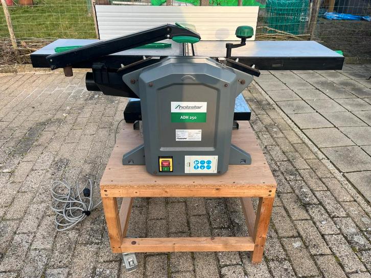 Holzstar ADH250 schaaf/vlak- en vandiktebank, Doe-het-zelf en Bouw, Schaafmachines, Zo goed als nieuw, Elektrisch, Ophalen