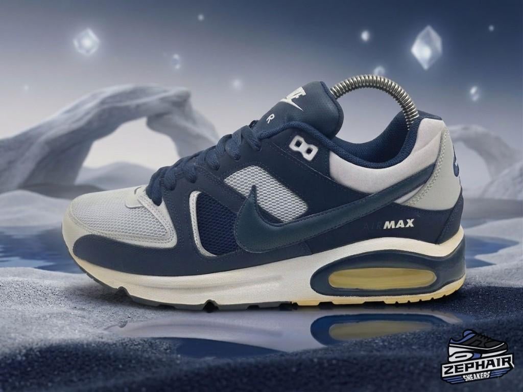 Nike Air Max Command 'Pure Platinum/Navy' EU45 2018, Kleding | Heren, Schoenen, Blauw, Nike, Ophalen of Verzenden, Sneakers