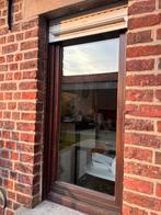 Raam dubbel glas met rolluik, Doe-het-zelf en Bouw, Ophalen, Gebruikt, Minder dan 75 cm, Raamkozijn